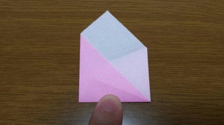 立体の桜の折り方手順8-3
